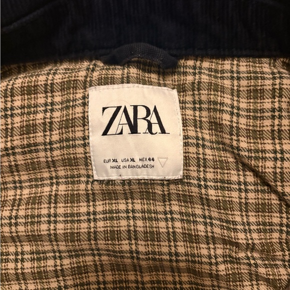 Zara flannel lined jacket - Picture 4 of 7